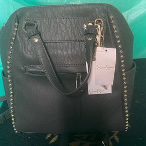 Jessica Simpson - Camille -Crossbody Purse/ Backpack-"Charcoal Grey"